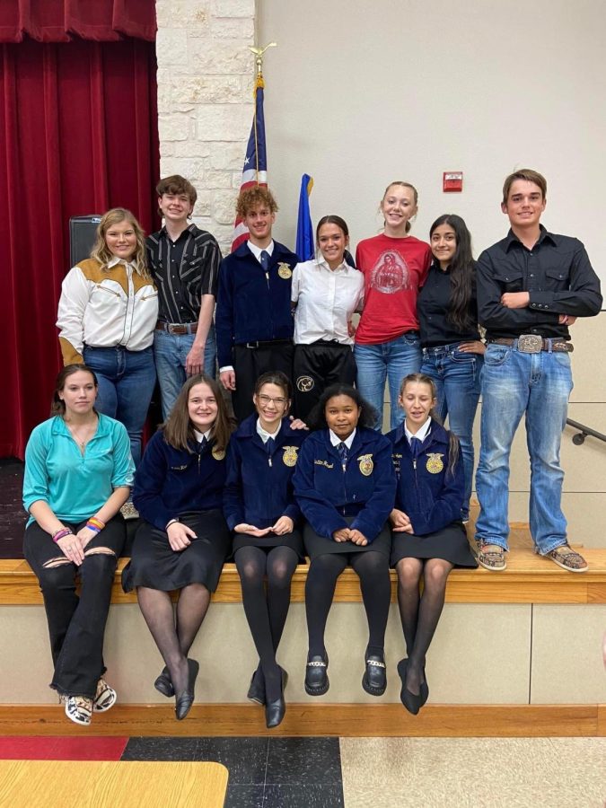 FFA Competes in District