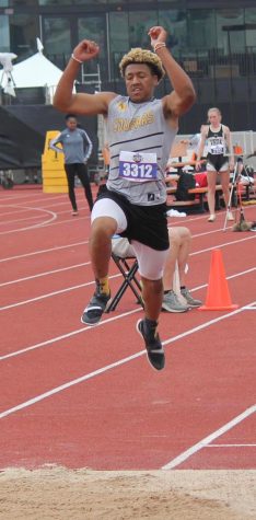 Lewis places 5th in state on Triple Jump