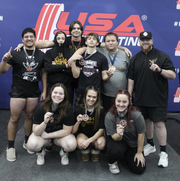 Cougar Powerlifters go to the next level